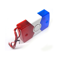Alarma de sonido con cable Sirena Luz estroboscópica Sistema de seguridad para el hogar Puerta cortafuegos Aplicación para interiores y exteriores Red GSM Metal Plástico