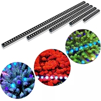 Nouvelle lampe d'aquarium IP65 étanche, éclairage LED marin, barres lumineuses LED pour récif, 6W double cœur avec minuterie et variateur d'intensité