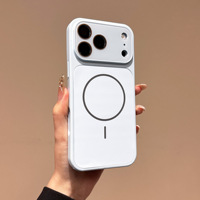 Coque de protection magnétique mate effet seconde peau premium pour iPhone 18 Pro Max, compatible avec les coques d'iPhone 17, 16, 15, 14, 13