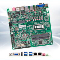 Industrielle Mini-ITX-i5-8250U 2 * RJ45 8 * USB 5 * RS-232 + 1 * RS-485/232 Anschlüsse DC 12V Hochwertiges Motherboard