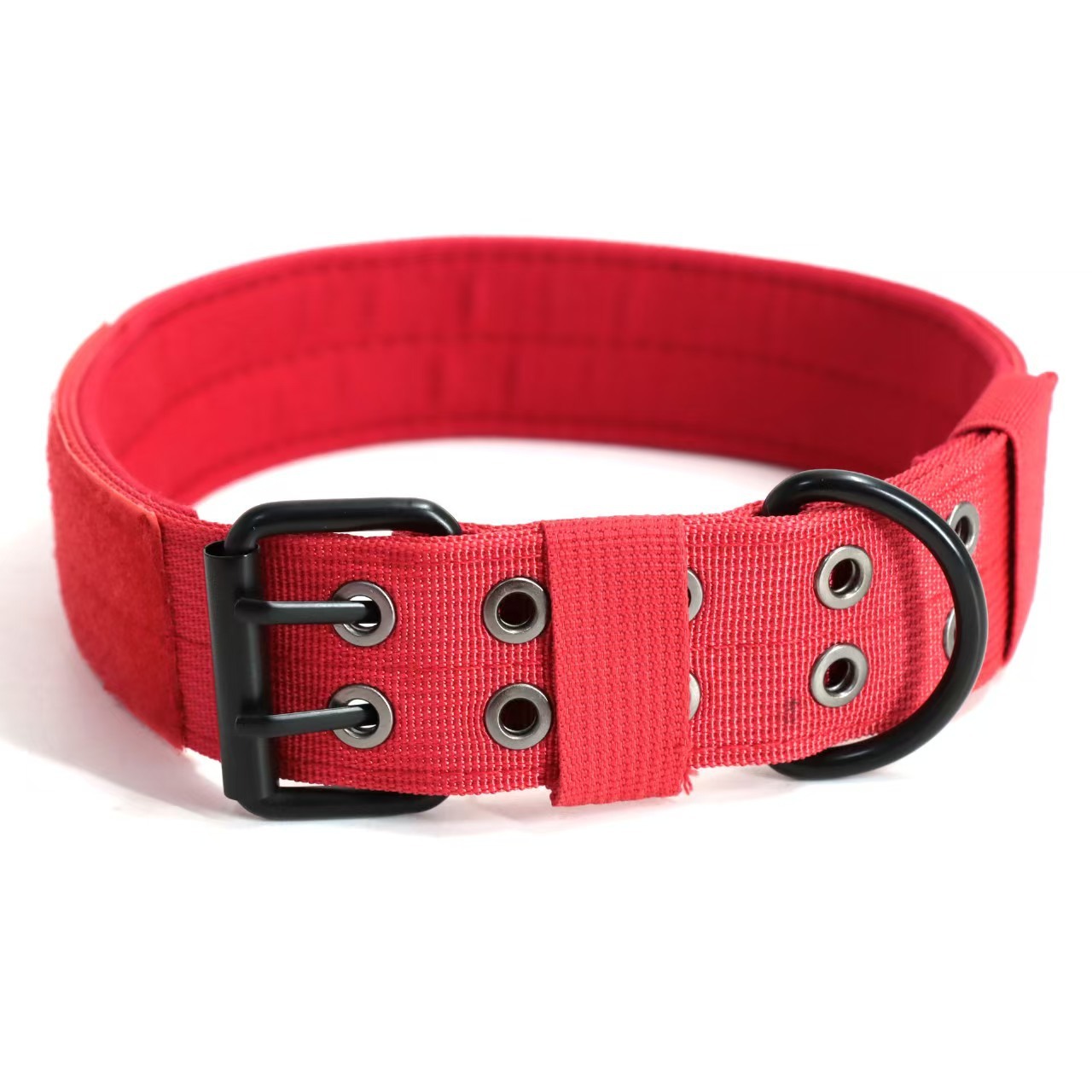 Red-collar with holes