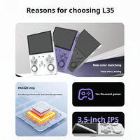 Console de Rétrogaming Portable XGO L35 – Plus de 10 000 Jeux Préchargés, Écran IPS 3,5 Pouces, Batterie 3000 mAh
