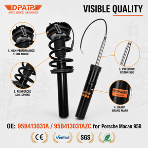 ชุดประกอบโช้คอัพหน้าอิเล็กทรอนิกส์ 95B413031A 95B413031G สำหรับ <span class=keywords><strong>Porsche</strong></span> Macan 95B ปี 2014-2018 PASM Strut Amortiguadores - Product Image 3