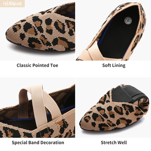 Factory Ladies Flat Damenschuhe Leichtes Ballett Freizeit schuhe Hochwertiges China 100 Paar Us Größe 5-10 Slip-On CN;ZHE Print - Product Image 3