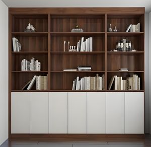 Librería Moderna y Sencilla de Madera, Nuevo Mueble de Almacenamiento Decorativo para el Hogar, la Escuela, el Hotel, el Apartamento, Mueble Versátil para el Hogar - Product Image 1