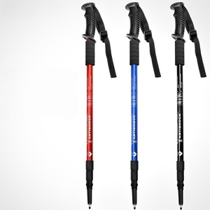 Bastón de Senderismo Ajustable de Aleación de Aluminio <span class=keywords><strong>para</strong></span> Personas Mayores <span class=keywords><strong>para</strong></span> Subir <span class=keywords><strong>Montañas</strong></span> - Product Image 1