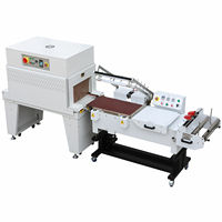 Machine semi-automatique d'emballage d'enveloppe rétractable de scellant de barre en L pour le moteur de composant clé de feuille de film plastique d'habillement de produits chimiques alimentaires de cigarettes