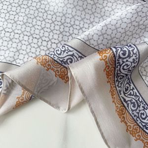 Spring New Style Fashion Design Chinese Style Soft <strong>Silk</strong> <strong>Scarf</strong> <strong>Women</strong> Evening Dress Shawls Elegant Flower Printed Satin ScarfHijab - Product Image 6
