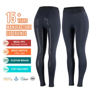 Oem Ropa Ecuestre Equitation Cheval 2023 New Style Horse Riding Breeches With Silicon Equestrian Leggings For Women