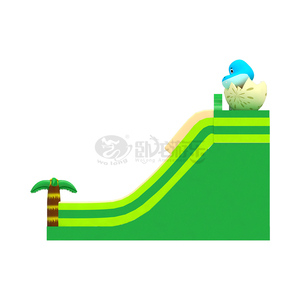 <span class=keywords><strong>Toboggan</strong></span> gonflable commercial en PVC certifié CE, écologique, avec décorations <span class=keywords><strong>dinosaure</strong></span> et palmier pour enfants, utilisation extérieure (personnalisable) - Product Image 6