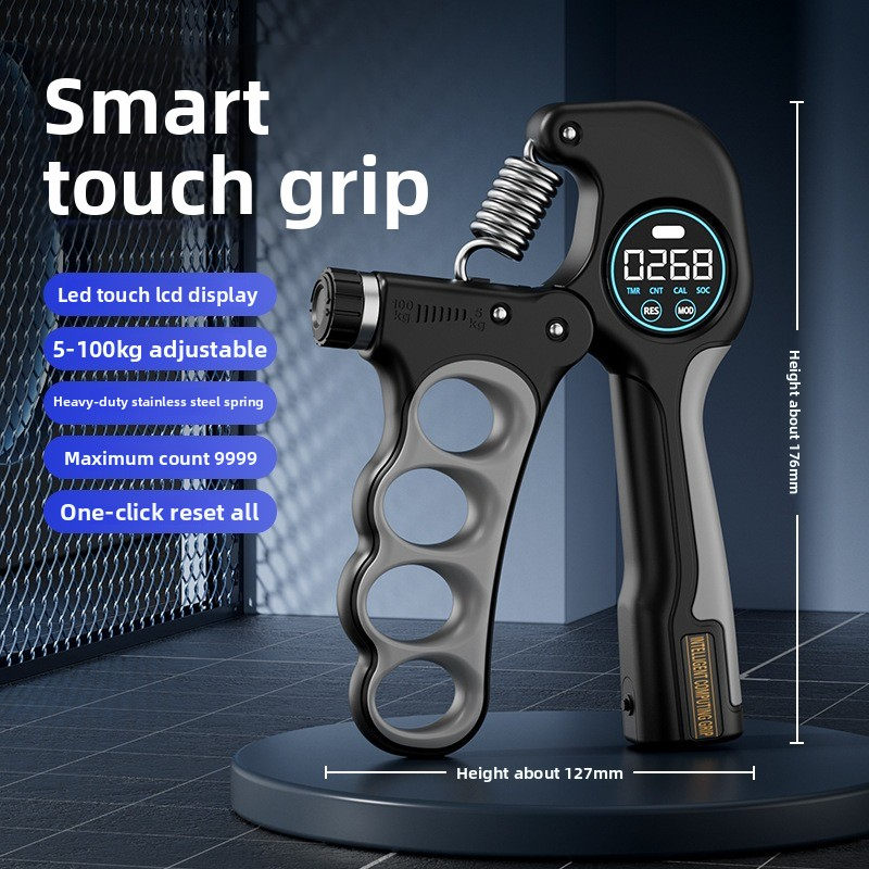 Gray [lcd-counting] ring grip