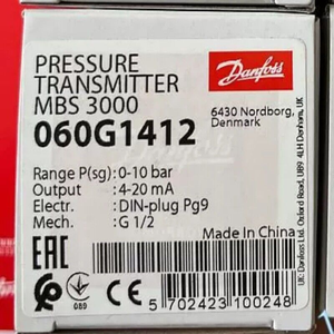 Danfoss MBS3000 060G1412 <b>Pressure</b> <b>Transmitter</b> - Product Image 1