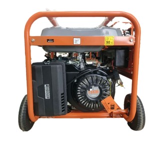 Gasoline <b>Generator</b> 5KW 380V 400V 67KW With Wheels <b>Portable</b> Electric Start KD147 190F Engine - Product Image 5
