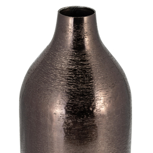 Vaso in alluminio metallico, elegante vaso per fiori, per soggiorno, camera da letto, ufficio, decorazione da tavolo - Product Image 3