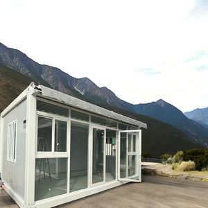 Contenedor Oficina Móvil Pod Casas Lujo Prefabricado Restate Prefab Glass House Casa Prefabricada Moderna - Product Image 6