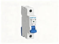 Interruptor Automático Miniatura CHINT NB1-63, Cobre, 230V, 1P, 6000A, para Distribución de Energía en Edificios