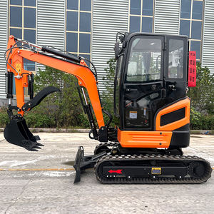 Mesin ekskavator Mini rumah pengiriman gratis penggali perayap baru 1 Ton 2 Ton EURO 5 Epa mesin Kubota ekskavator perayap 3.5 Ton - Product Image 4