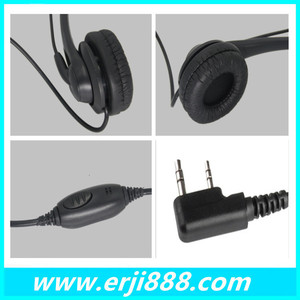 Casque d'écoute pour talkie-walkie, écouteur unique, câble de 130 cm, anti-poussière, pour utilisation en diffusion - Product Image 5