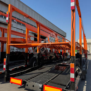 Best Sales 2-Achsen Doppel deck Limousine Sattel auflieger Auto transporter LKW Anhänger Exporte auf die Philippinen Auto transporter Anhänger - Product Image 4