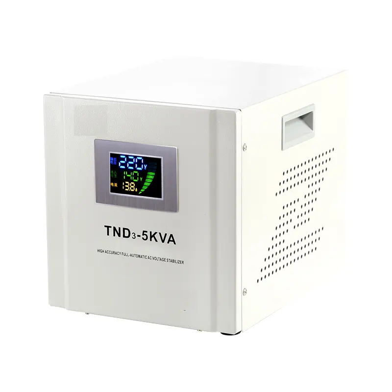 5KVA TND Single Phase AC low voltage 90V to 260V AutoServo Voltage Regulator 220V Stabilizer