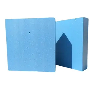 Blaue 10-150mm XPS-Schaumstoff platte aus extrudiertem Polystyrol für die Kühllager ung