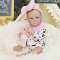 Poupées Bébé Reborn Réalistes en Silicone et Vinyle de 24 Pouces, Personnalisées, en Stock, avec Peau Peinte en 3D, pour Tout-Petits, en Coton, Effet Naturel