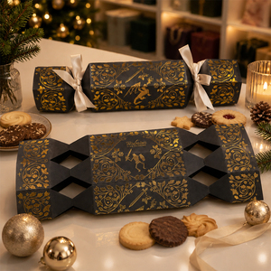 Caja <span class=keywords><strong>de</strong></span> Regalo Navideña <span class=keywords><strong>de</strong></span> Lujo Personalizada <span class=keywords><strong>de</strong></span> Fábrica con Papel Dorado, Caja <span class=keywords><strong>de</strong></span> Embalaje para Dulces <span class=keywords><strong>de</strong></span> Navidad DIY para Juegos Familiares y Juguetes para Niños - Product Image 2
