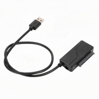 Câble externe USB 3.0 SATA avec port DC pour disque dur 2,5 pouces et 3,5 pouces, câble Easy Drive Plug and Play