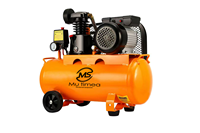Compresseur d'air à piston portable à faible bruit 4kw avec réservoir de 300L Alimenté par courant alternatif Moteur 5.5hp 220V Pression 8bar