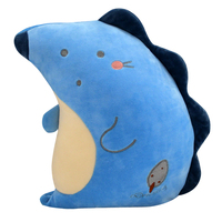 Coussin en peluche en forme d'animal de dessin animé en gros, coussin en peluche personnalisé adorable en forme d'animal, coussin en peluche rembourré personnalisé en forme d'animal