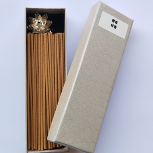 Bâtonnets d'encens naturels au bois de santal, encens organique Hem Agarbatti, parfum bois de santal - Product Image 5