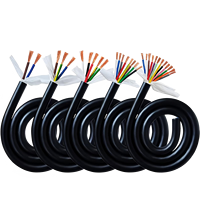 Câble de commande blindé JINGWEI en cuivre KVVP, multiconducteur 0,5 mm 1,5 mm 2,5 mm, isolé PVC, anti-interférence, pour signalisation et contrôle