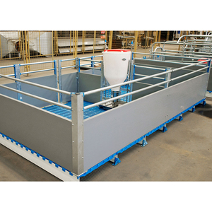 Pig Farm Equipment With Feeder Piglet Nursery Crate Weaner <b>Cage</b> - Product Image 5