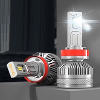 Feux de voiture LED de haute qualité S13 200w Haute puissance 23000lm Phare LED de voiture Faros Feux antibrouillard H4