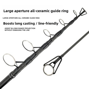 Canne à pêche <span class=keywords><strong>surfcasting</strong></span> en carbone <span class=keywords><strong>pour</strong></span> la pêche au bar en eau salée, équipement <span class=keywords><strong>de</strong></span> pêche - Product Image 4