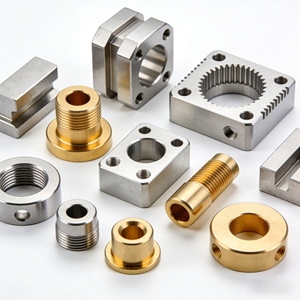 Service d'usinage CNC par tournage et fraisage, pièces usinées CNC sur mesure en acier et aluminium, composants de haute précision directement de l'usine - Product Image 1