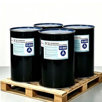 Scellant silicone structurel bicomposant à module élevé pour la construction de vitrage isolant, adhésif neutre transparent à haute adhérence