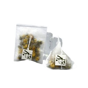 Fournisseur de thé en gros Tonchant, sachet de thé pyramidal biodégradable en PVC à usage industriel personnalisé avec étiquette TCH-03002 Zhejiang - Product Image 4
