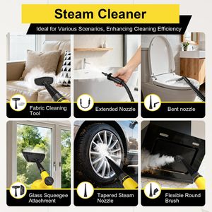 Nettoyeur vapeur portatif pressurisé pour la maison avec verrouillage de sécurité, outil de nettoyage intelligent - Product Image 2