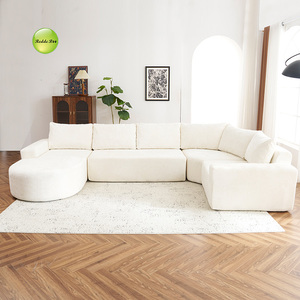 Ensemble de canapé d'angle en forme de U, design moderne, emballé sous vide, livraison économique, compressé, pour 5-6 places, 18265 - Product Image 4