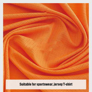 180g dégradé respirant Jacquard maille séchage rapide léger 90% Nylon 10% Spandex un côté tricoté tissu de sport - Product Image 1