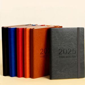 Cuaderno Personalizado con Logotipo, Promocional, A5, A6, A7, 100 Hojas, Cuaderno de Tapa Dura de Cuero PU con Banda Elástica - Product Image 1