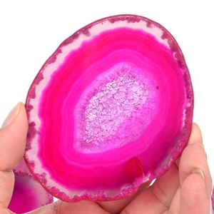 Posavasos de Ágata de Cristal Natural al por Mayor para Decoración del Hogar, Restaurante, Hotel o Recuerdos de Boda, Diseño de Piedras para Muebles - Product Image 6