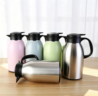 Thermos personnalisé avec logo, 2,2 L, acier inoxydable 304, double paroi, thermos à vide, bouteille d'eau thermique, 74 oz, grande bouteille d'eau, vente en gros