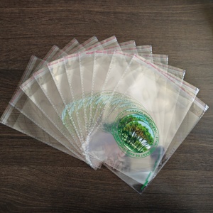 Custom Design Transparent Self-sealing <strong>Cellophane</strong> <strong>Bag</strong> Gravure Printing Pantone clear Self-adhesive Plastic <strong>Bag</strong> with Hanging Hole - Product Image 2