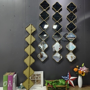120X80CM grande maison maison pendentif mural suspendu décoration <span class=keywords><strong>miroir</strong></span> <span class=keywords><strong>couloir</strong></span> salon combinaison Arts suspendus livraison directe DDP - Product Image 5