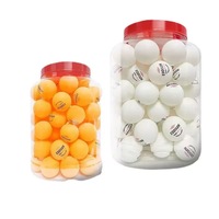 Vente en gros de balles de tennis de table durables 3 étoiles 40+ en ABS à haute élasticité pour l'entraînement et la compétition professionnels