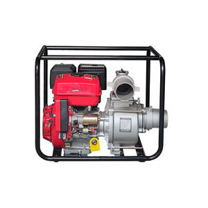 Bomba de gasolina para basura 100WB-4G, bomba de agua centrífuga autocebante portátil de 3 pulgadas con motor OH de 4 tiempos de alta potencia para aguas residuales - Product Image 1