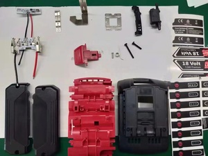 Repuesto para RYB, Carcasa para Batería de Herramienta Eléctrica 18650 con BMS (sin Celdas) - Product Image 2