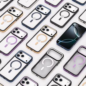 Funda Magnética Transparente Antigolpes para iPhone 17 Pro Max, Carcasa Protectora <span class=keywords><strong>a</strong></span> Prueba de Golpes para iPhone - Product Image 6